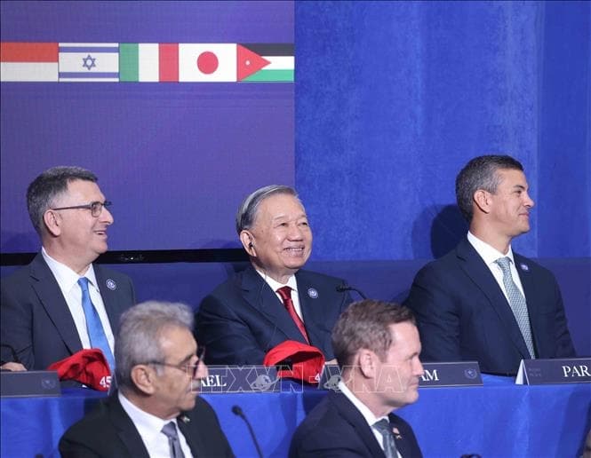 Tổng Bí thư Tô Lâm dự Phiên khai mạc Hội đồng Hòa bình về Gaza