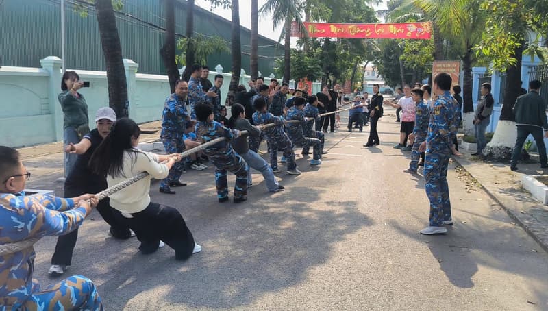 Công ty 128: Sôi nổi giải thể thao mừng Xuân Bính Ngọ 2026