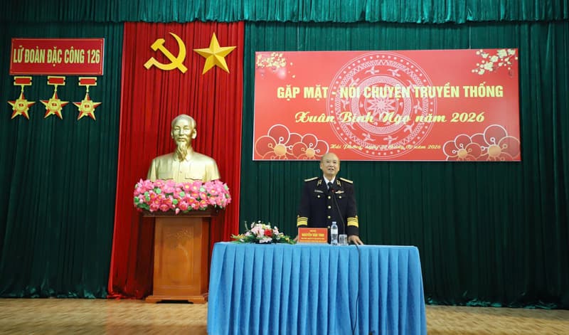 Lữ đoàn Đặc công Hải quân 126: Gặp mặt, nói chuyện truyền thống