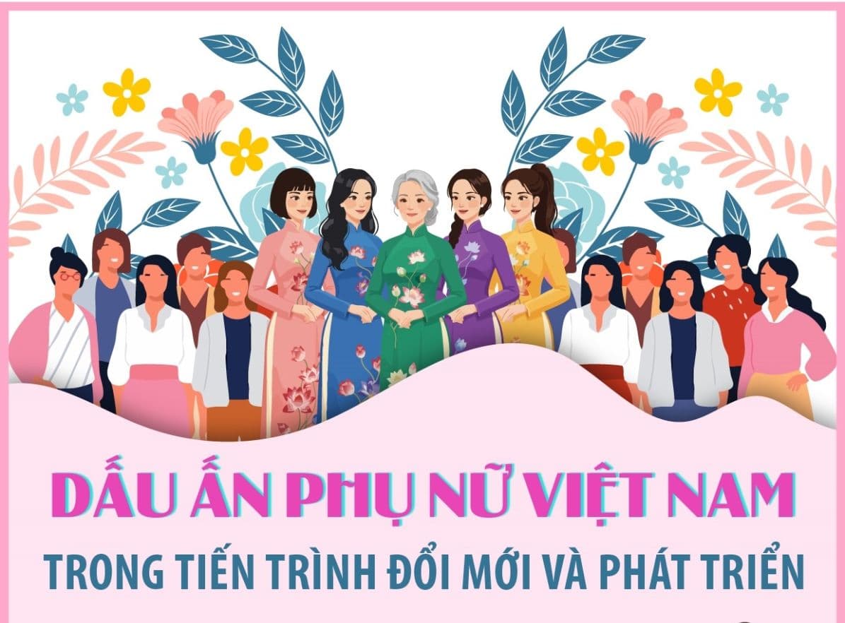 Dấu ấn phụ nữ Việt Nam trong tiến trình đổi mới và phát triển