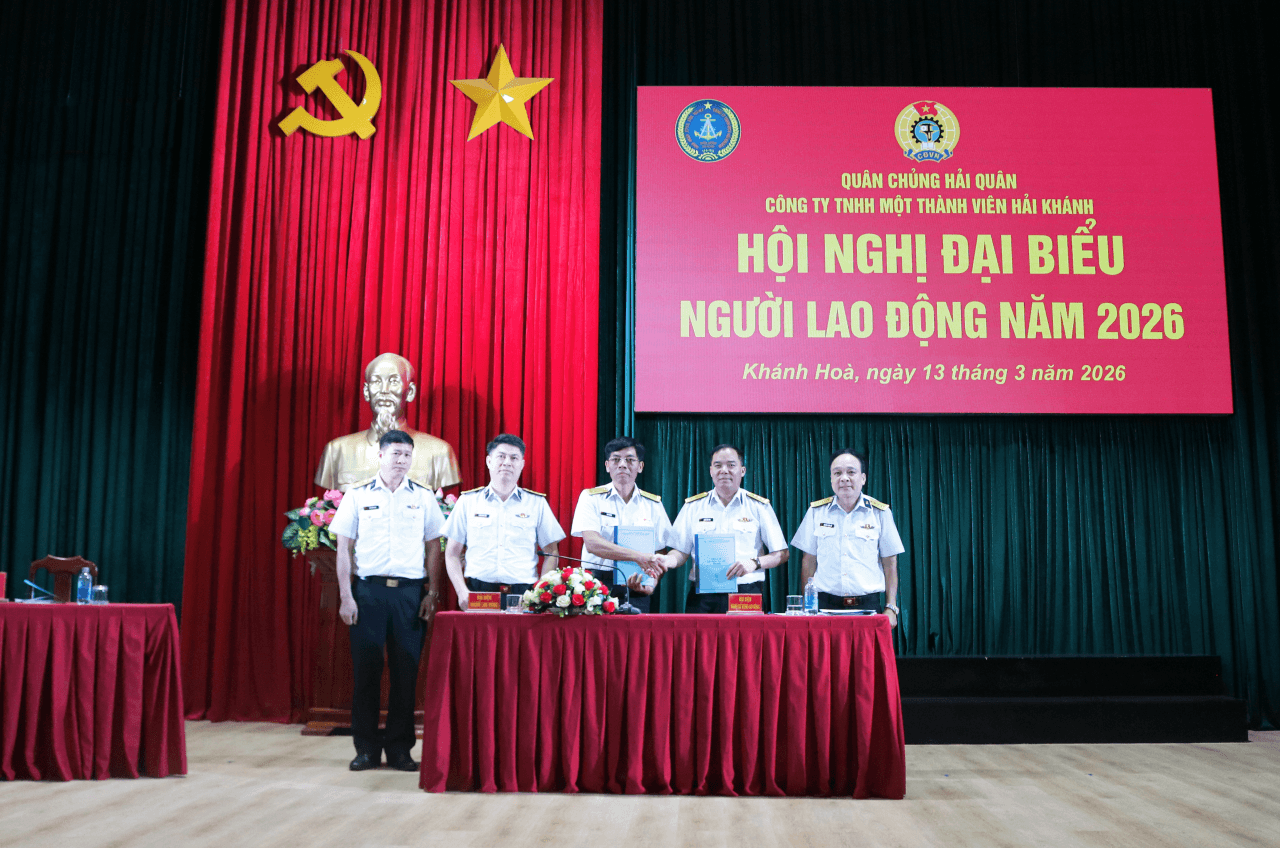 Công ty TNHH MTV Hải Khánh: Hội nghị đại biểu người lao động năm 2026