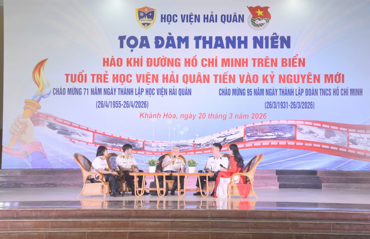 Học viện Hải quân tọa đàm thanh niên