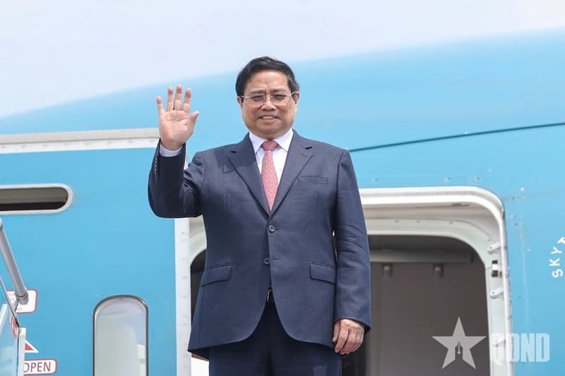 Thủ tướng Chính phủ Phạm Minh Chính lên đường thăm chính thức Liên bang Nga