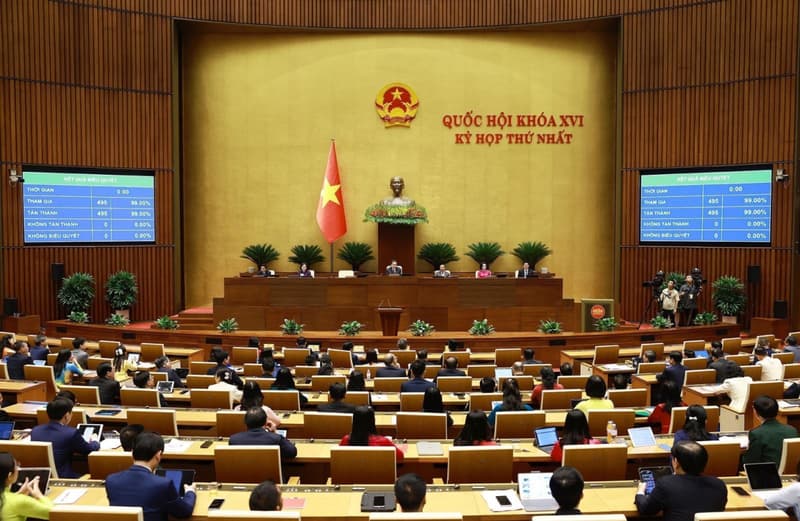 Ngày 8/4, Quốc hội tiếp tục công tác nhân sự, thảo luận các dự thảo luật