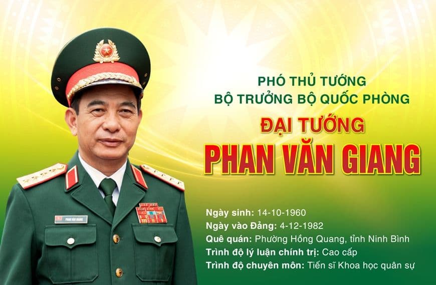 Đại tướng Phan Văn Giang, Phó thủ tướng Chính phủ kiêm Bộ trưởng Bộ Quốc phòng
