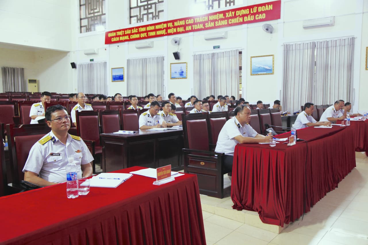 Lữ đoàn 162, Vùng 4 Hải quân: Hội nghị cán bộ tàu 6 tháng đầu năm 2026
