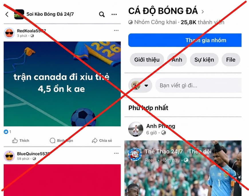 Cảnh báo các thủ đoạn lừa đảo, cá độ mùa World Cup