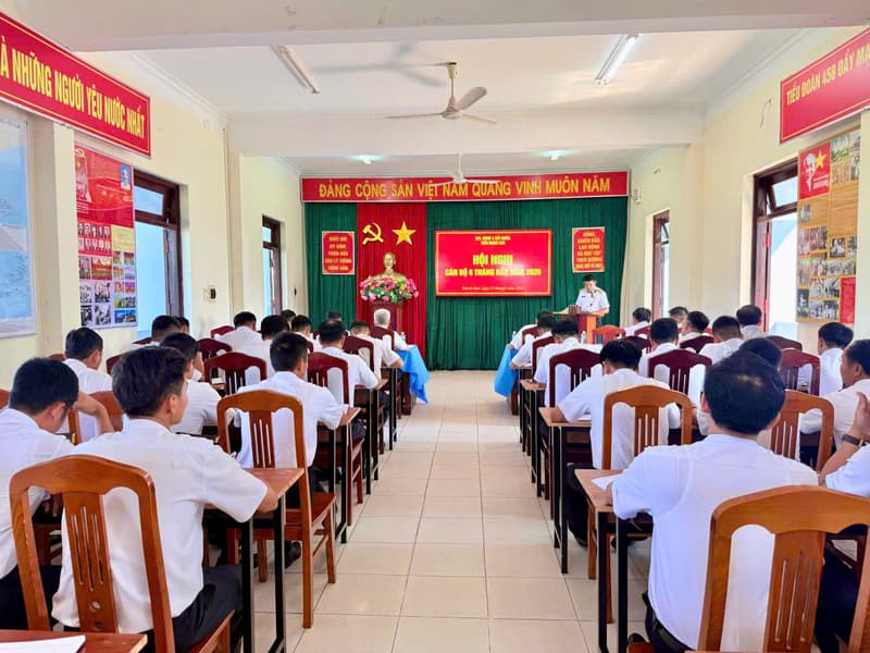Tiểu đoàn 458: Hội nghị cán bộ 6 tháng đầu năm 2026