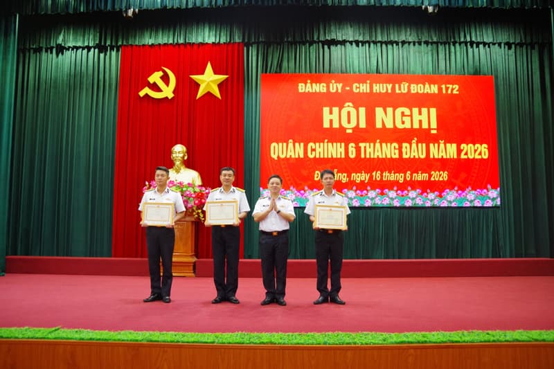 Lữ đoàn 172: Hội nghị quân chính 6 tháng đầu năm 2026