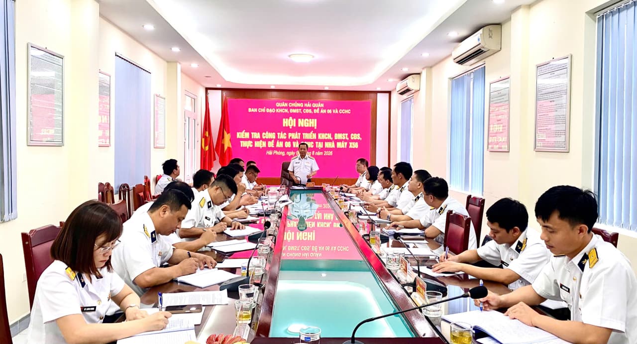 Kiểm tra công tác phát triển khoa học công nghệ, đổi mới sáng tạo, chuyển đổi số tại Nhà máy X56