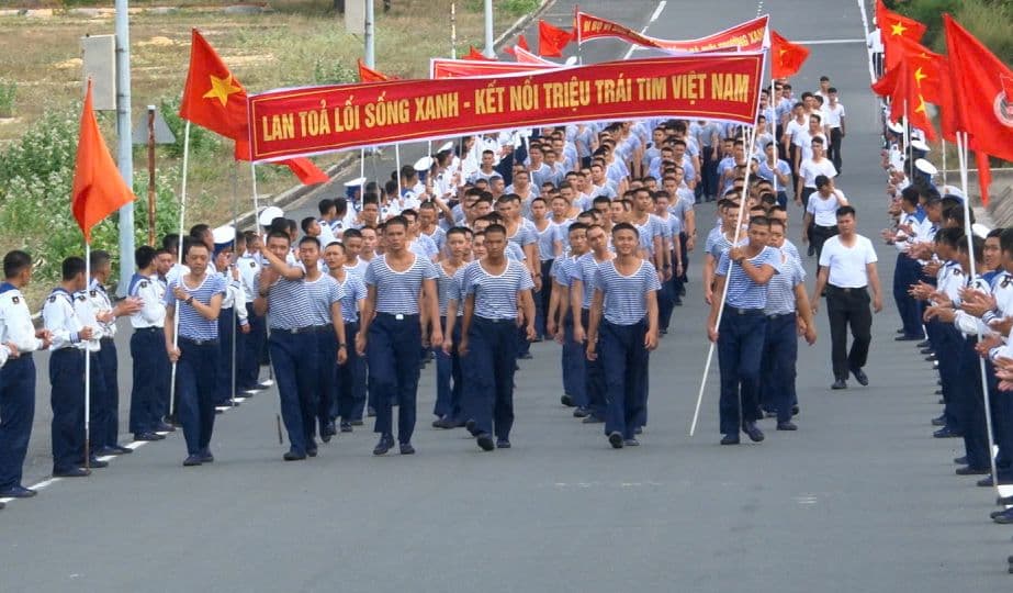 Vùng 4 Hải quân hưởng ứng chương trình “Cùng Việt Nam tiến bước”