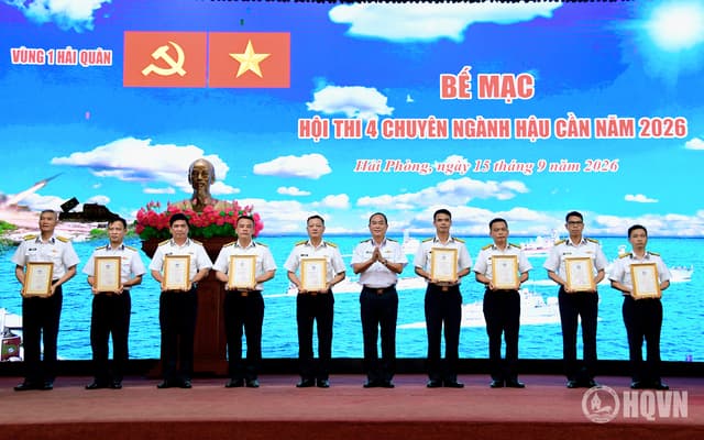Vùng 1 Hải quân nâng cao chất lượng 4 chuyên ngành hậu cần