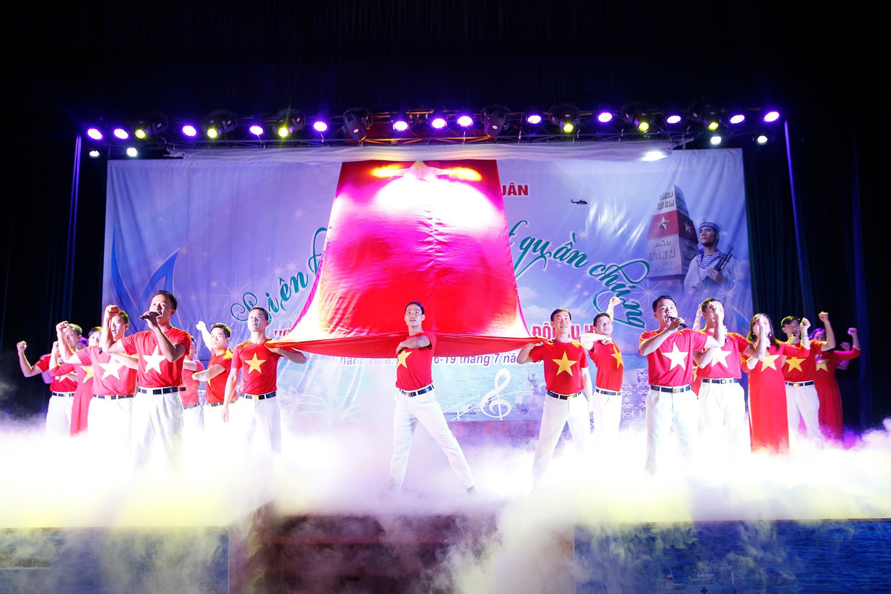 Quân chủng Hải quân: Khai mạc Liên hoan Nghệ thuật quần chúng khu vực II