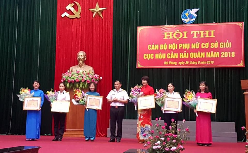 Cục Hậu cần Hải quân: Hội thi cán bộ hội phụ nữ cơ sở giỏi năm 2018