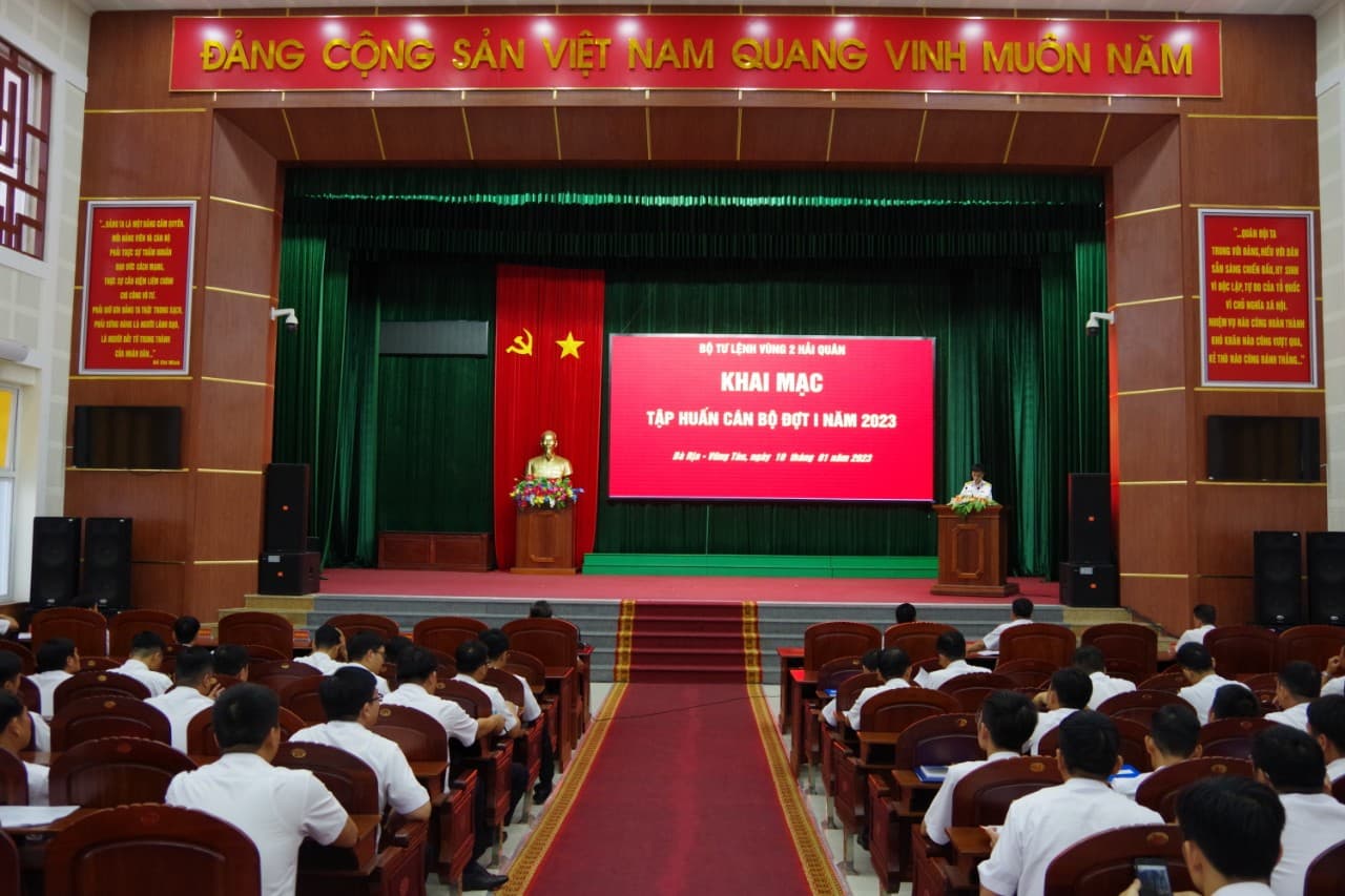 Vùng 2 tập huấn cán bộ đợt 1 năm 2023