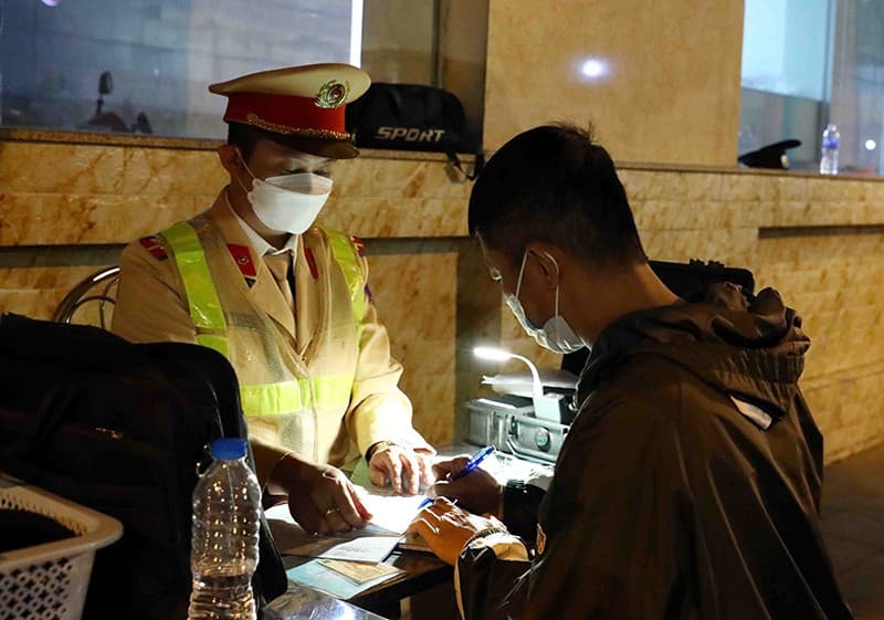 Quyết liệt xử lý vi phạm nồng độ cồn