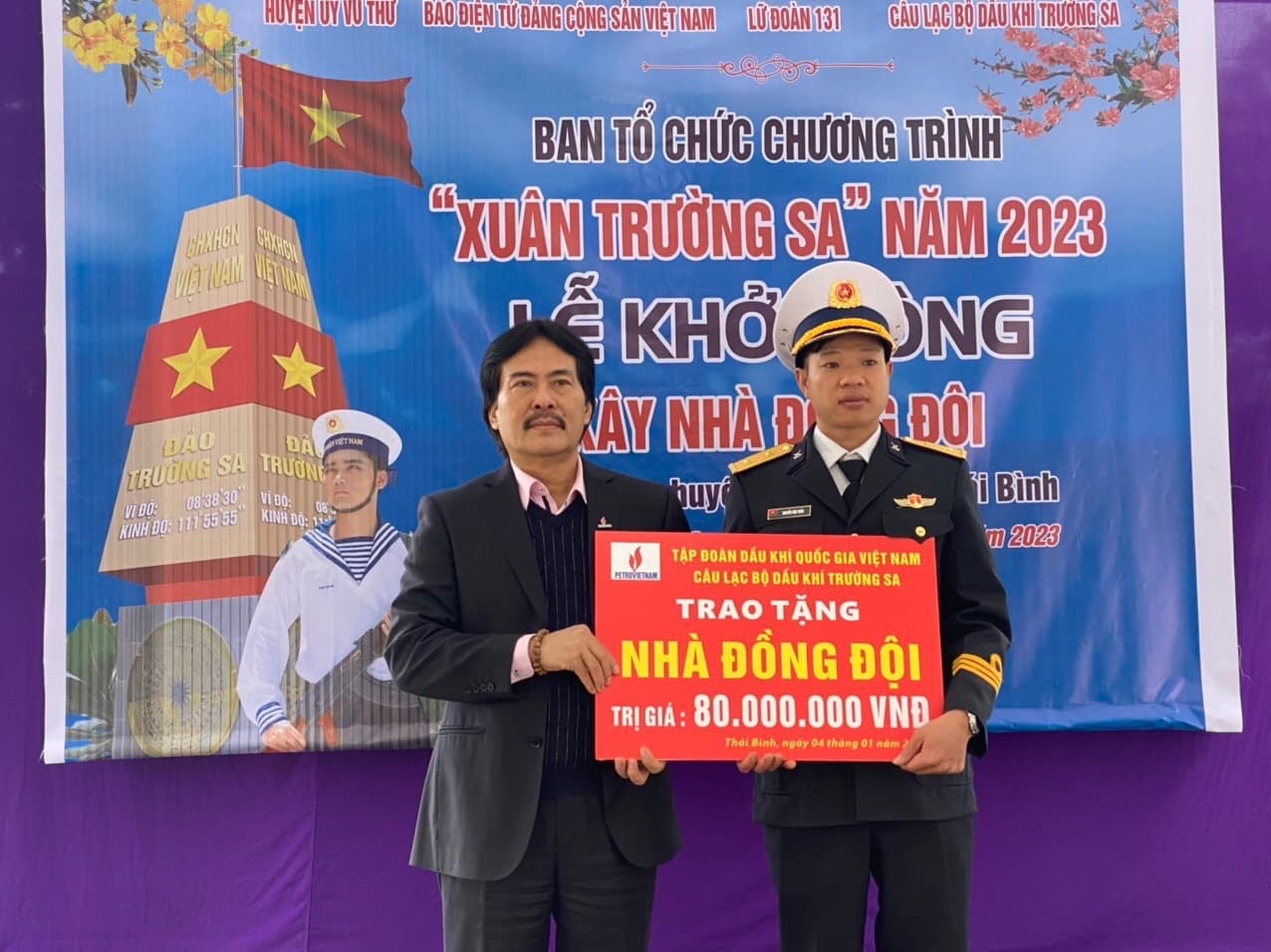 Lữ đoàn 131: Khởi công xây dựng nhà đồng đội