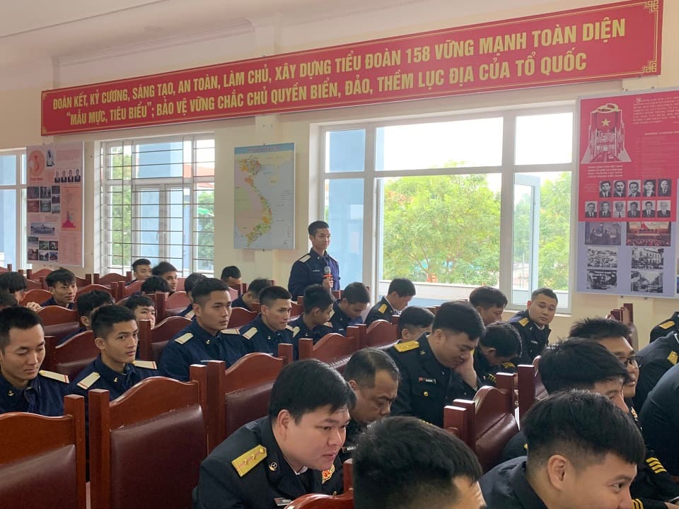 Tiểu đoàn 158: Đối thoại dân chủ Quý IV năm 2022