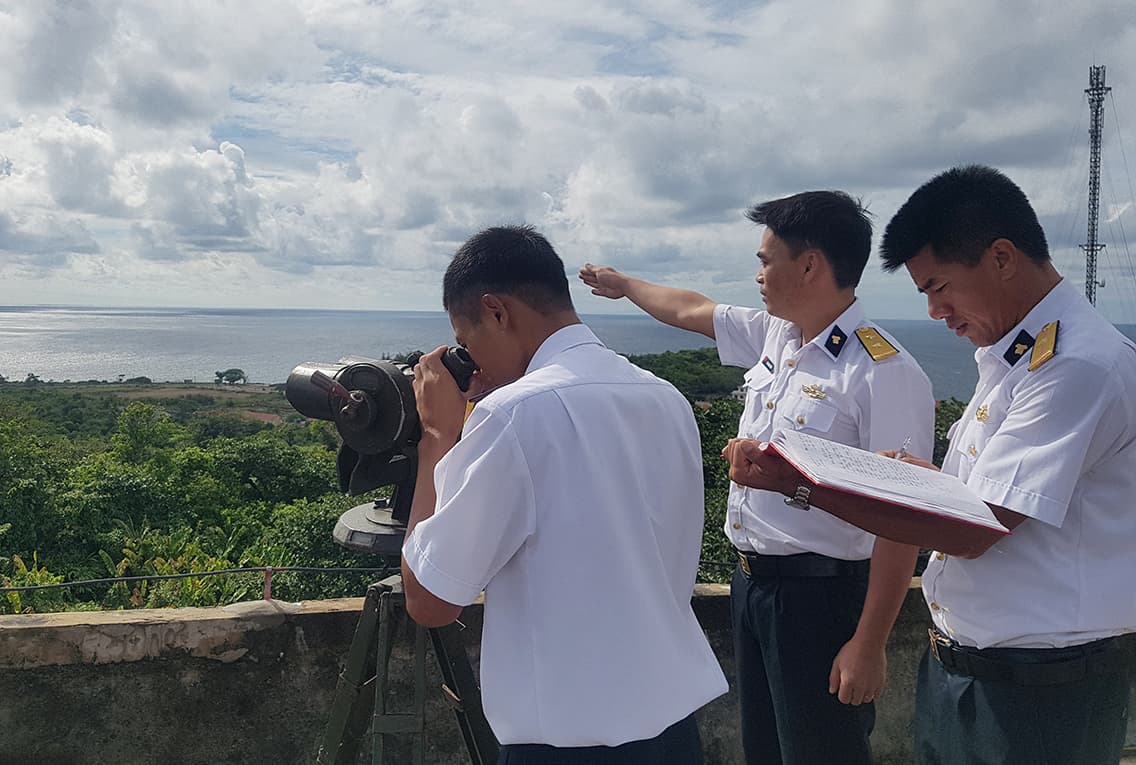 Vùng 3 kiểm tra công tác SSCĐ tại các trạm ra đa và chúc tết các cơ quan, đơn vị