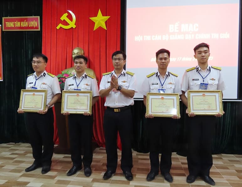 Trung tâm Huấn luyện Vùng 2: Hội thi cán bộ giảng dạy chính trị