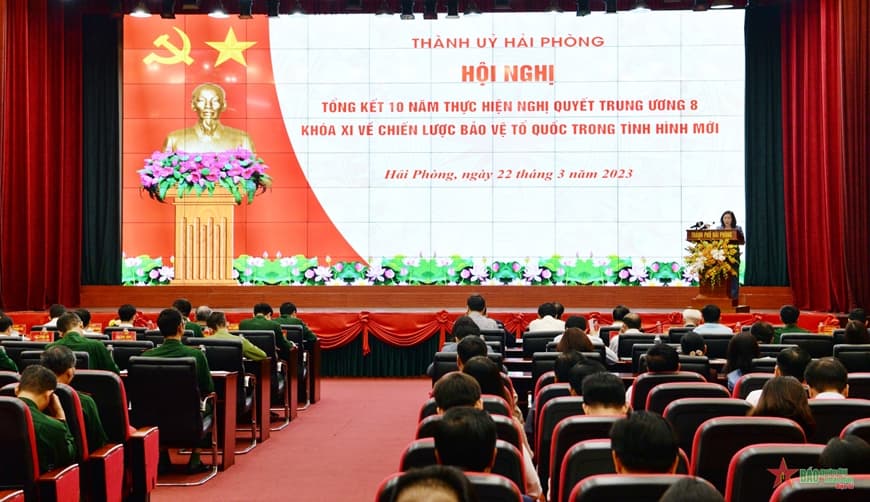Thành ủy Hải Phòng tổng kết 10 năm thực hiện Nghị quyết Trung ương 8, khóa XI