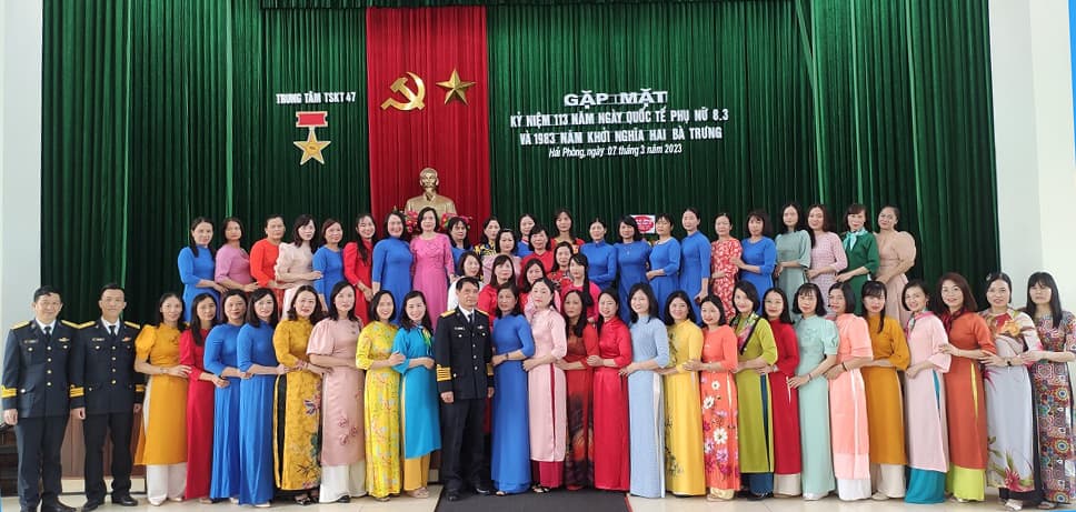 Trung tâm 47: Gặp mặt kỷ niệm 113 năm Ngày quốc tế phụ nữ