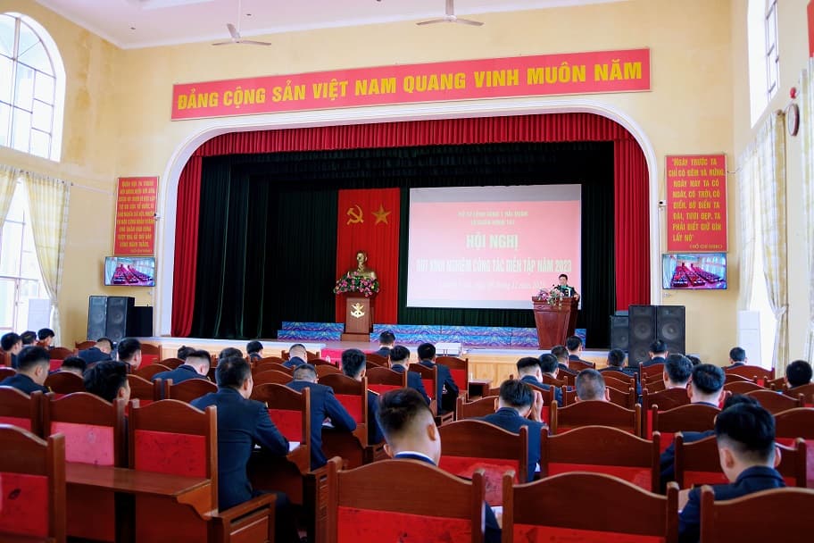 Lữ đoàn 147: Rút kinh nghiệm nhiệm vụ diễn tập năm 2023