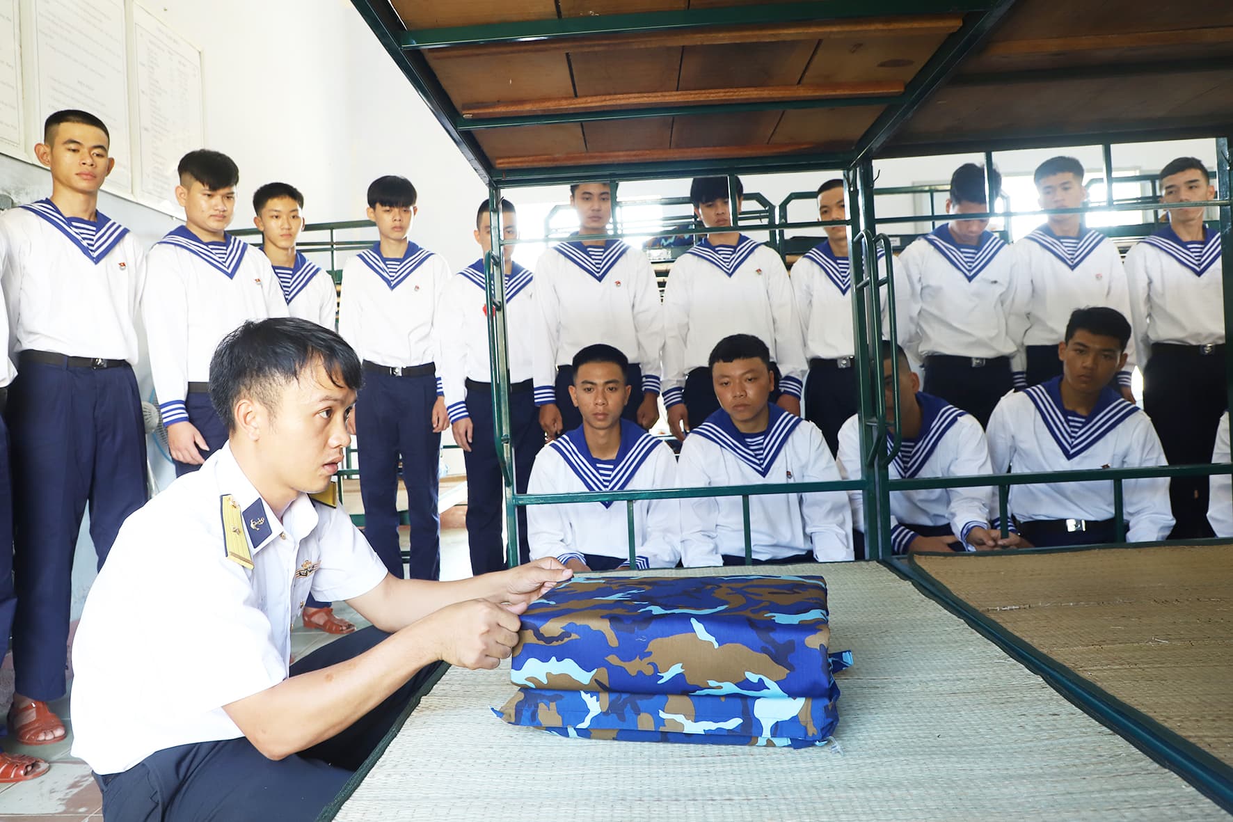 Lữ đoàn 101 tiếp nhận chiến sĩ mới về đơn vị