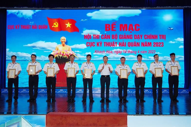 Cục Kỹ thuật Hải quân: Hội thi cán bộ giảng dạy chính trị năm 2023