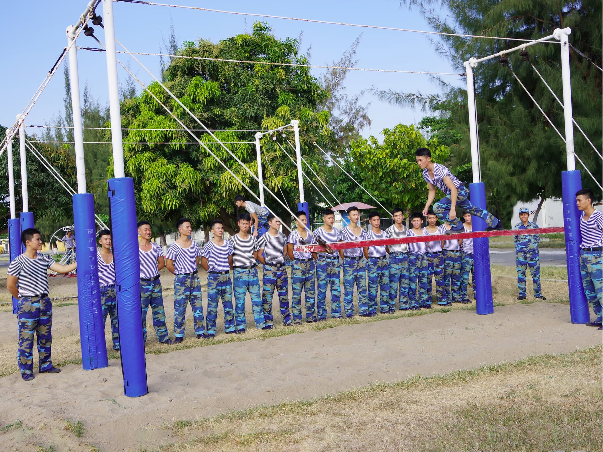 Học viện Hải quân: Chú trọng rèn luyện thể lực cho học viên