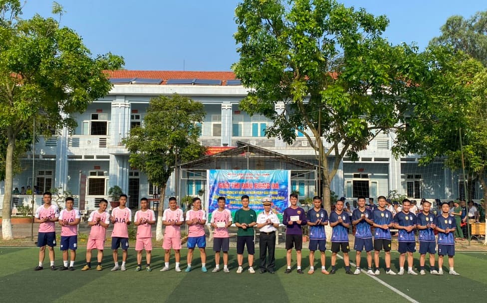 Tiểu đoàn 158 tổ chức giải bóng đá, bóng chuyền