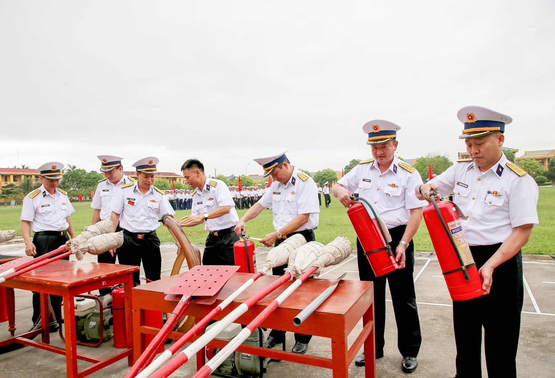 Khi an toàn, vệ sinh lao động và phòng, chống cháy nổ được coi trọng