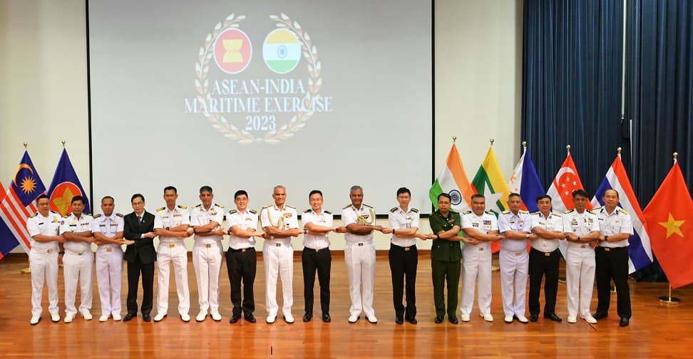 Khai mạc diễn tập hàng hải ASEAN- Ấn Độ