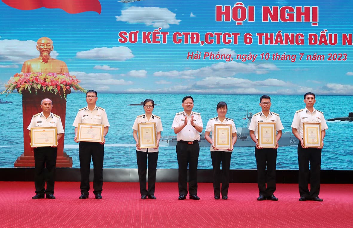 Sơ kết công tác đảng, công tác chính trị 6 tháng đầu năm 2023