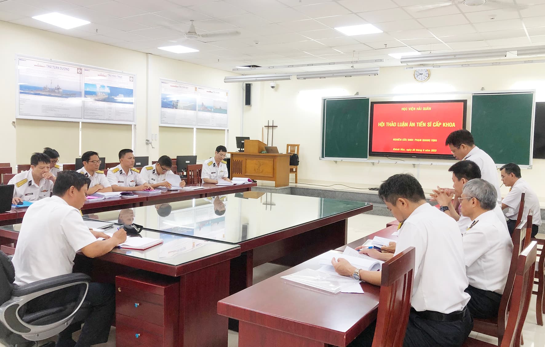 Khoa Chiến thuật - Chiến dịch, Học viện Hải quân: Không ngừng đổi mới, nâng cao chất lượng giảng dạy, nghiên cứu khoa học