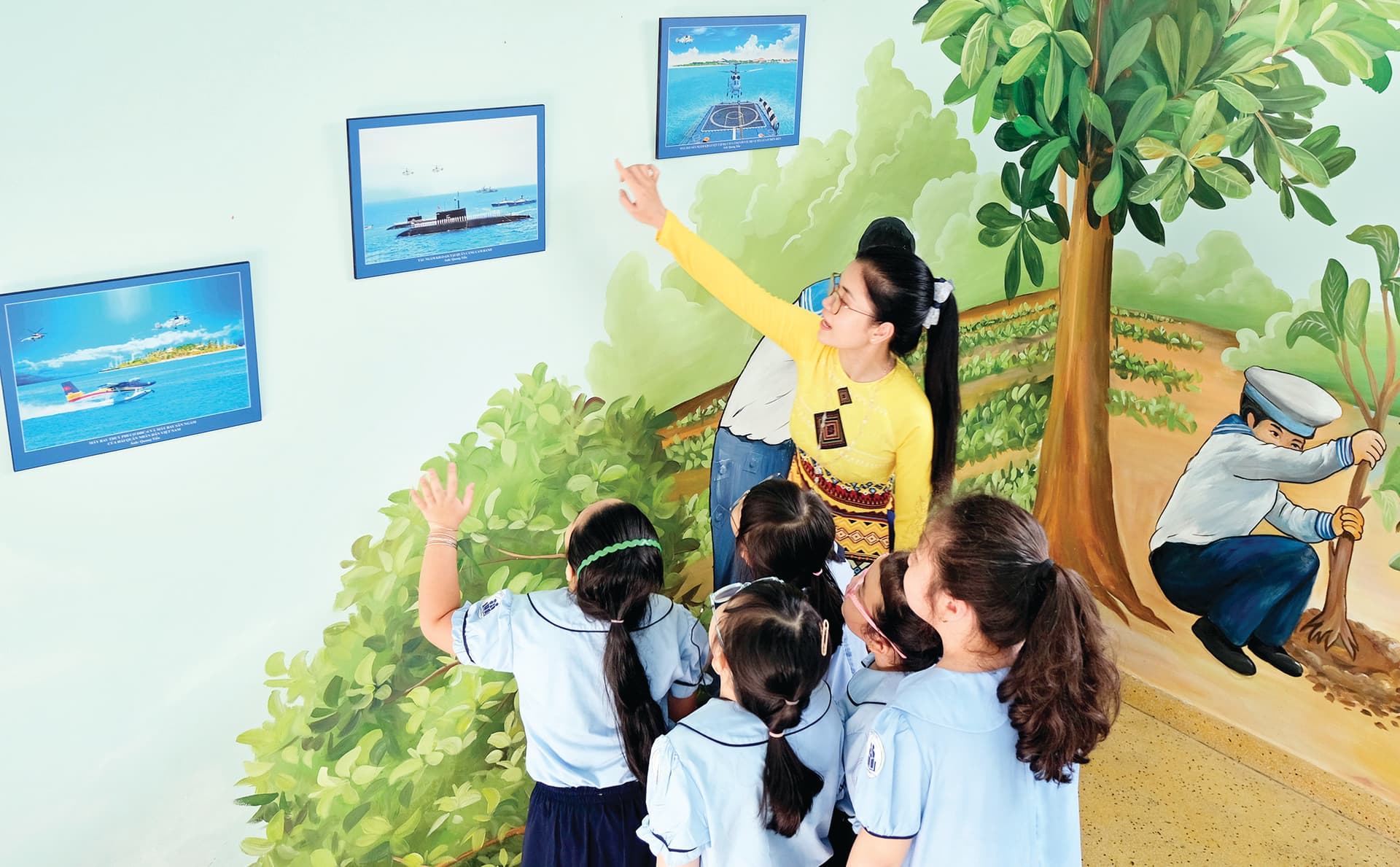 Mô hình sáng tạo về không gian tuyên truyền biển, đảo