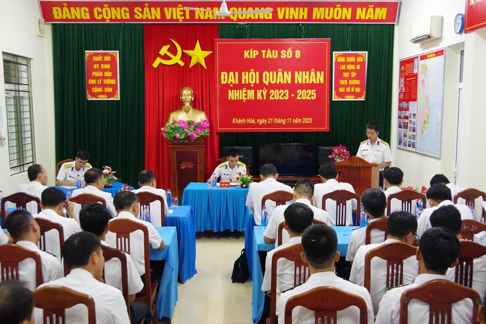 Lữ đoàn 189 chỉ đạo Đại hội quân nhân làm trước