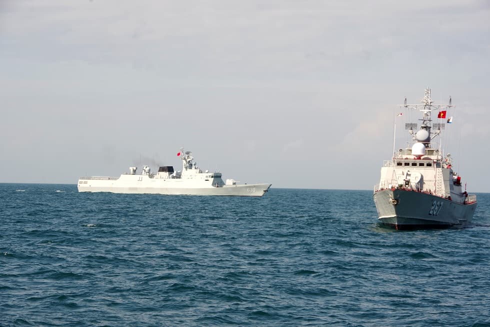 Hải quân Việt Nam và Hải quân Trung Quốc tuần tra liên hợp lần thứ 35