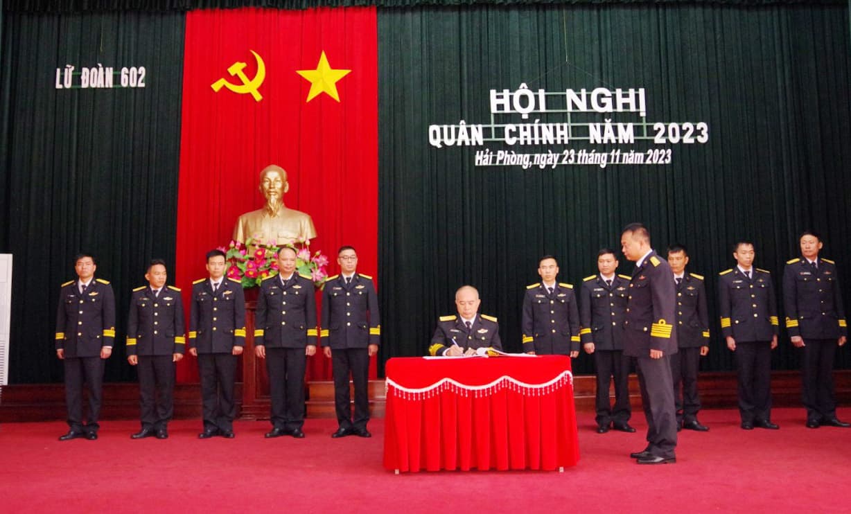 Lữ đoàn Thông tin 602: Hội nghị Quân chính năm 2023