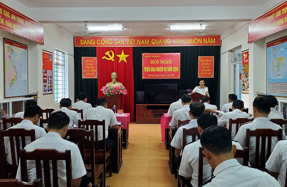 Hải đội 311 hoàn thành xuất sắc nhiệm vụ năm 2023