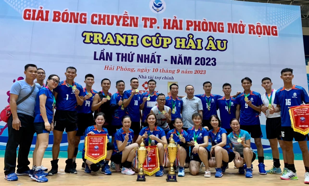 Giải bóng chuyền TP. Hải Phòng mở rộng năm 2023