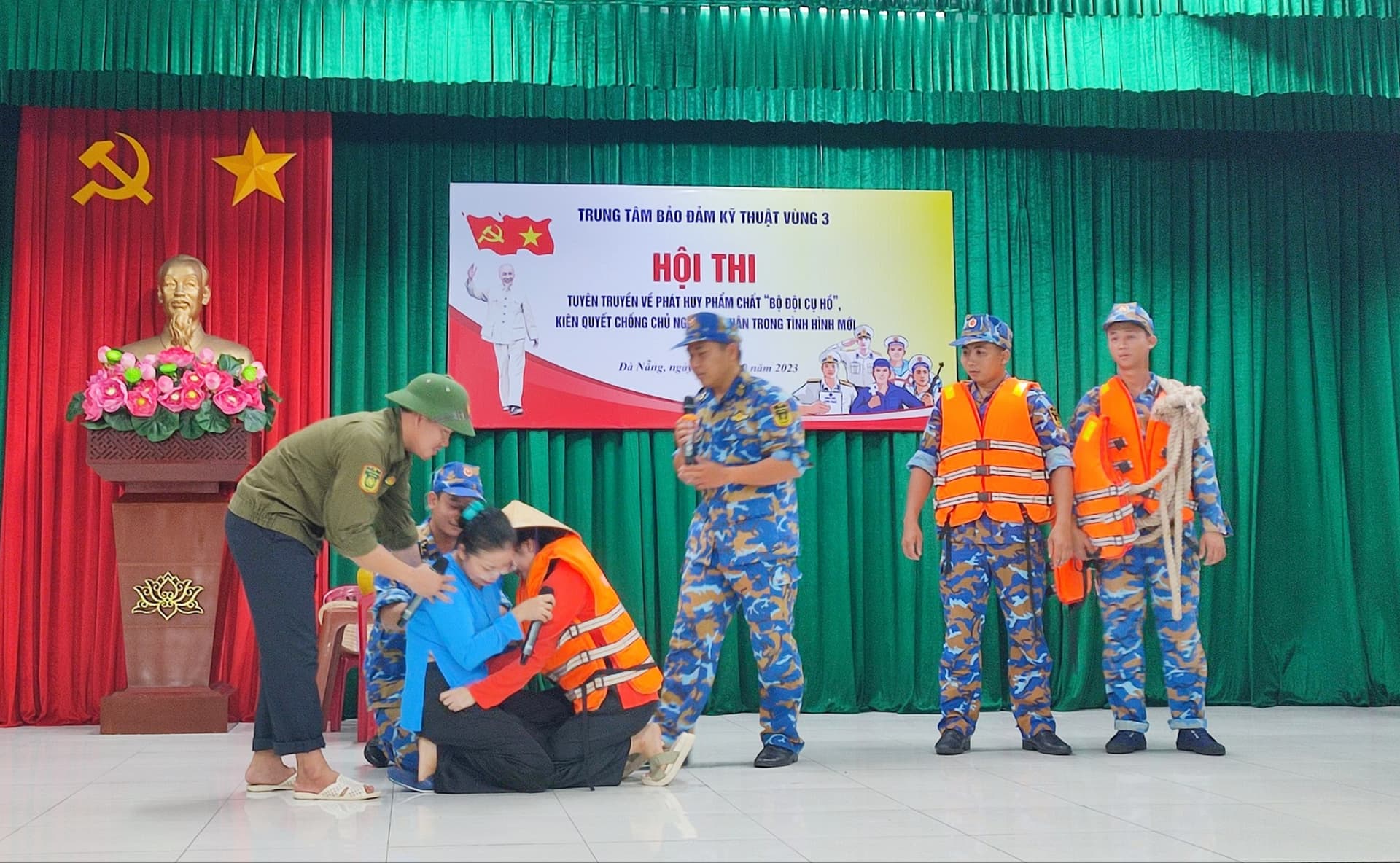 Trung tâm Bảo đảm Kỹ thuật Vùng 3: Hội thi tuyên truyền về phát huy phẩm chất “Bộ đội Cụ Hồ”