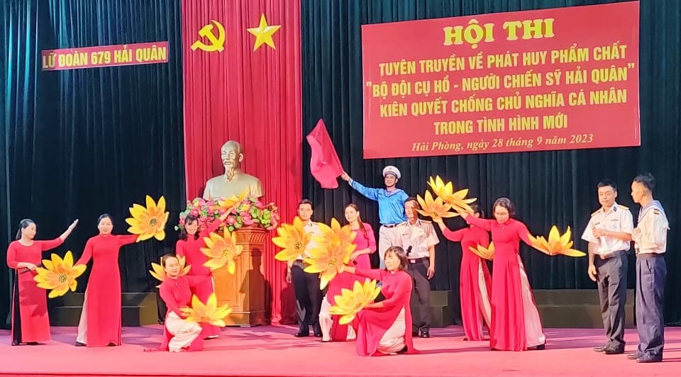 Lữ đoàn 679: Hội thi “Phát huy phẩm chất Bộ đội Cụ Hồ - Người chiến sĩ Hải quân”