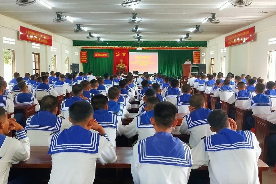 Tiểu đoàn 563: Khai giảng đào tạo hạ sĩ quan, chỉ huy, nghiệp vụ chiến sĩ vệ binh năm 2023
