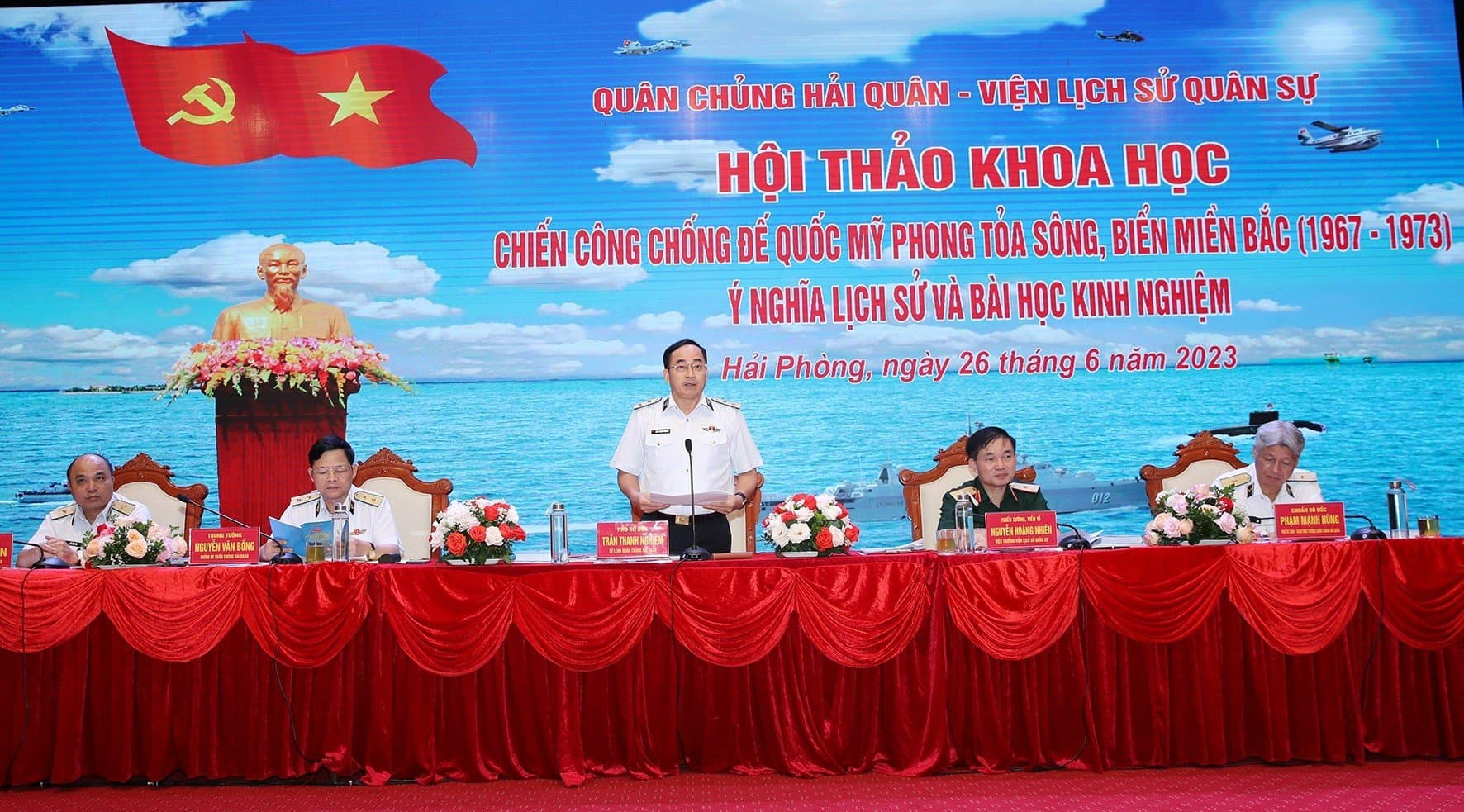 Hội thảo khoa học về chiến công chống đế quốc Mỹ phong tỏa sông, biển miền Bắc