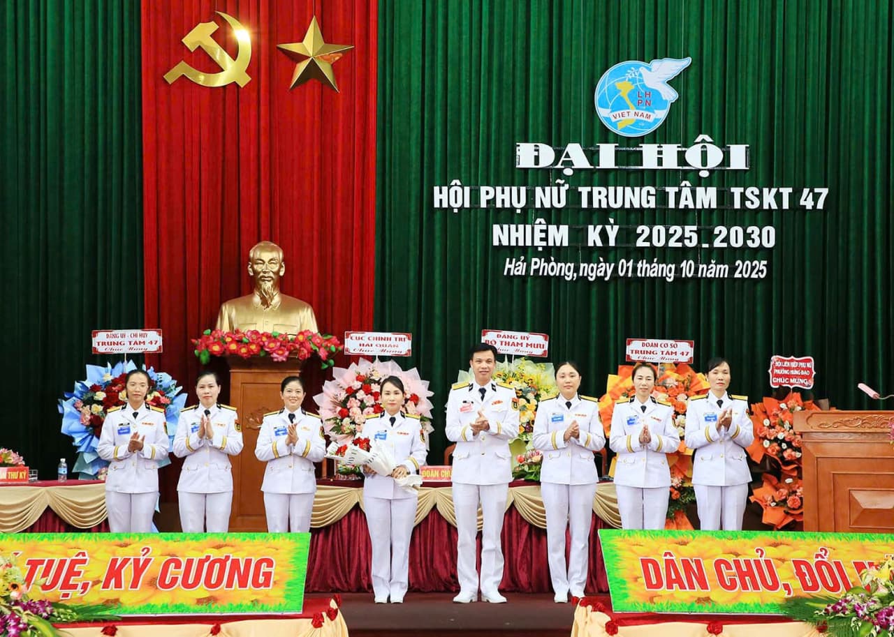 Đại hội Hội Phụ nữ Trung tâm 47: Đoàn kết, sáng tạo, hoàn thành tốt nhiệm vụ
