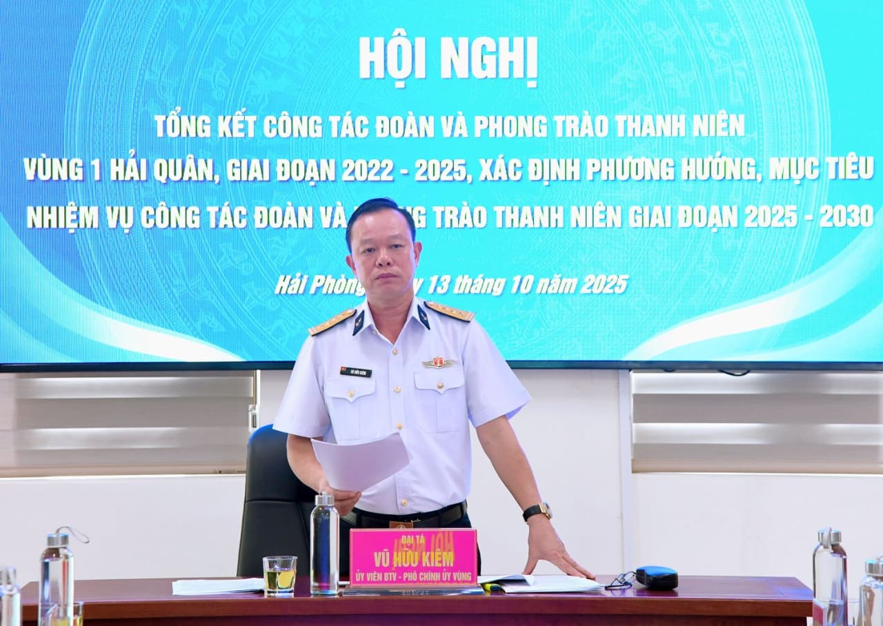 Vùng 1 tổng kết công tác đoàn và phong trào thanh niên giai đoạn 2022-2025