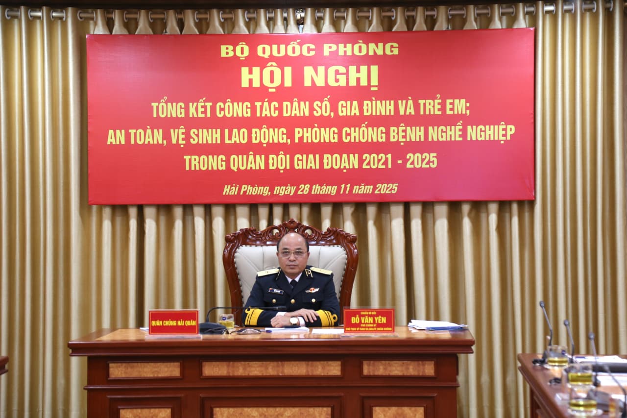 Tổng kết công tác dân số, gia đình và trẻ em, an toàn, vệ sinh lao động, phòng chống bệnh nghề nghiệp trong Quân đội