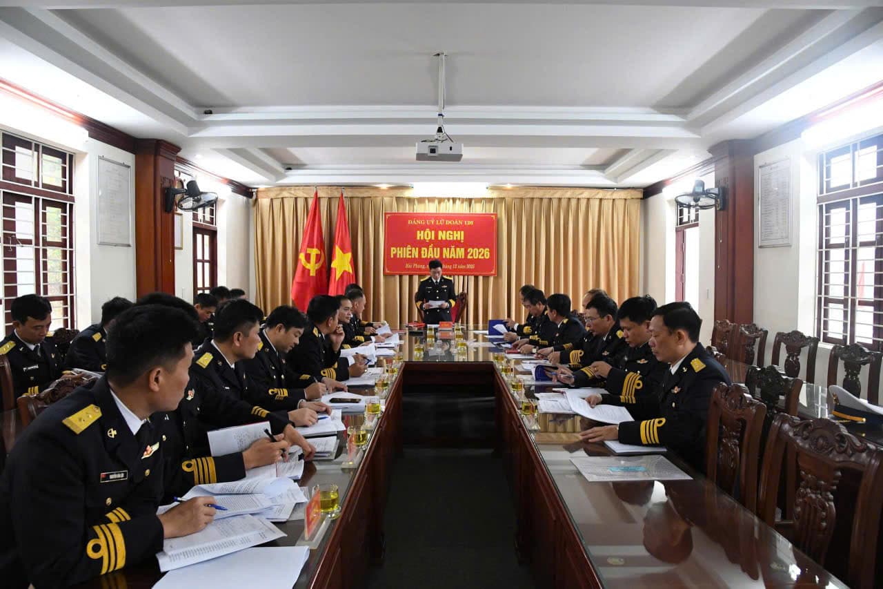 Đảng ủy Lữ đoàn 126 tổ chức Hội nghị Phiên đầu năm 2026