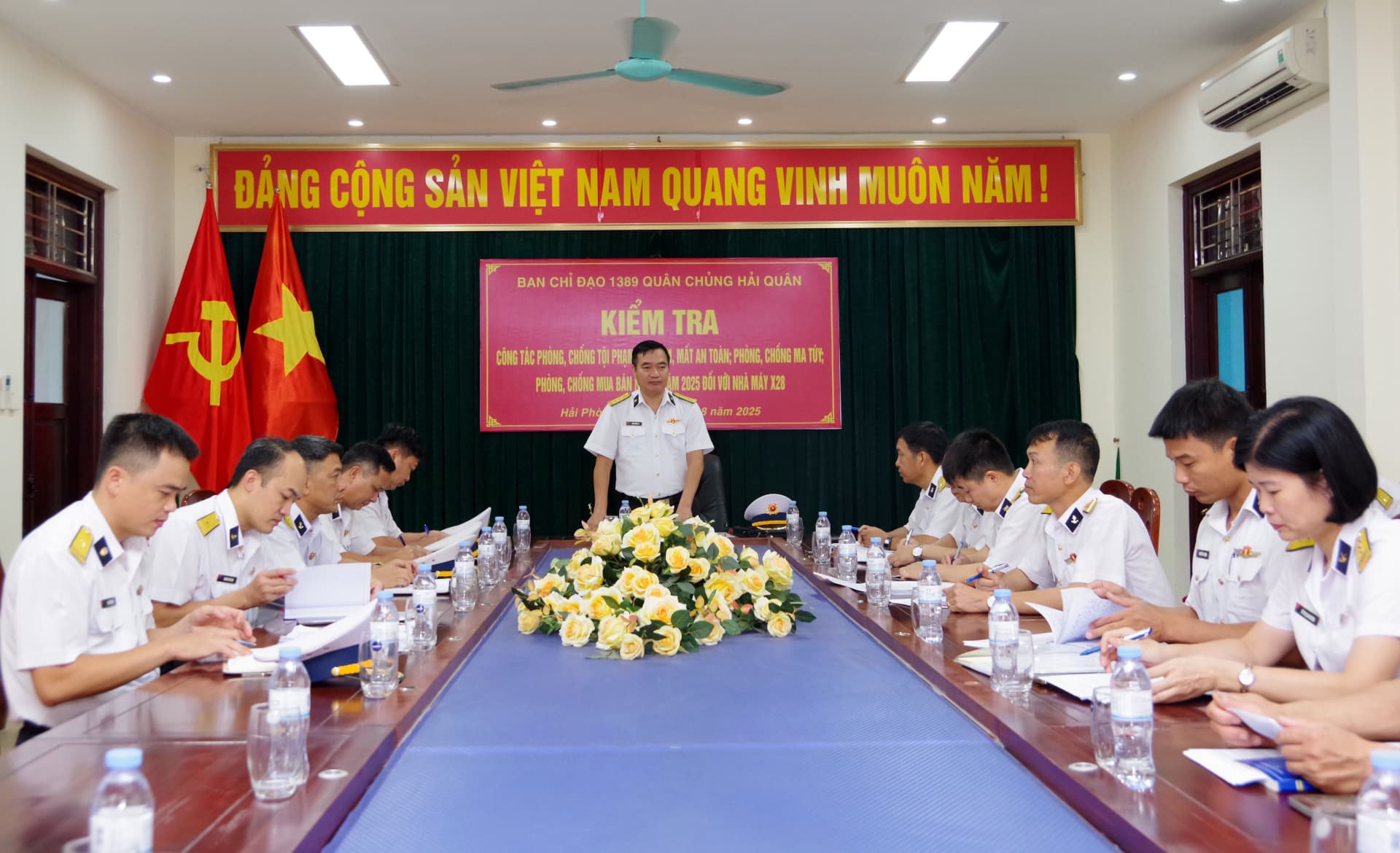 Kiểm tra công tác 1389 tại Nhà máy X28